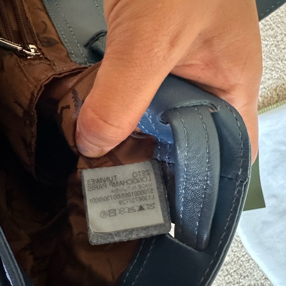 Longchamp le pliage cuir backpack - Picture 5 of 10